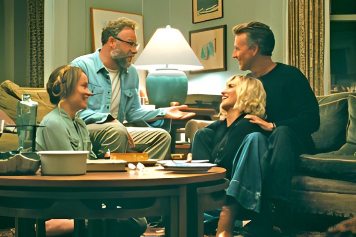 Imagen promocional de la película The Invite (2026)