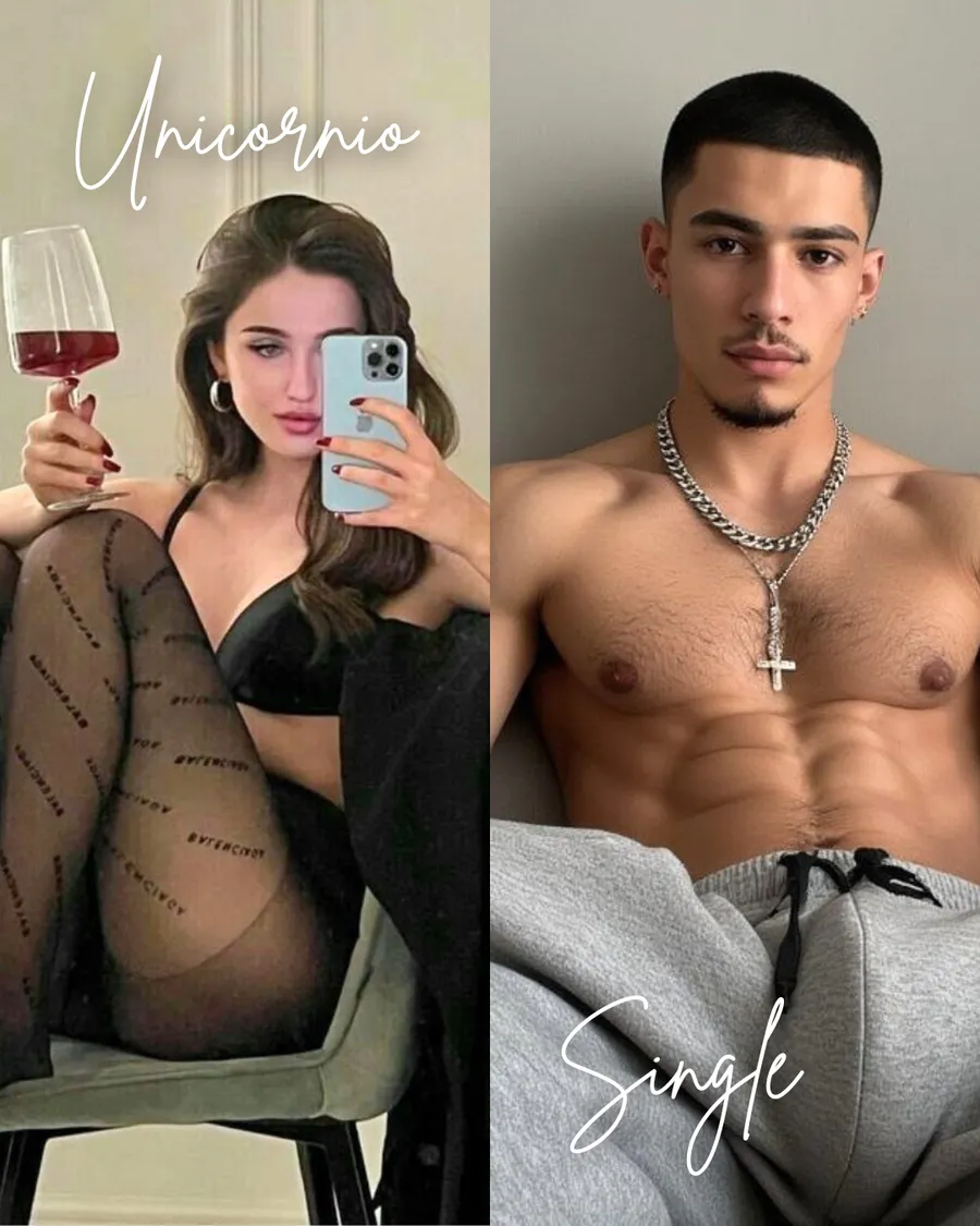 Unicornio vs single: la diferencia entre los perfiles del ambiente swinger
